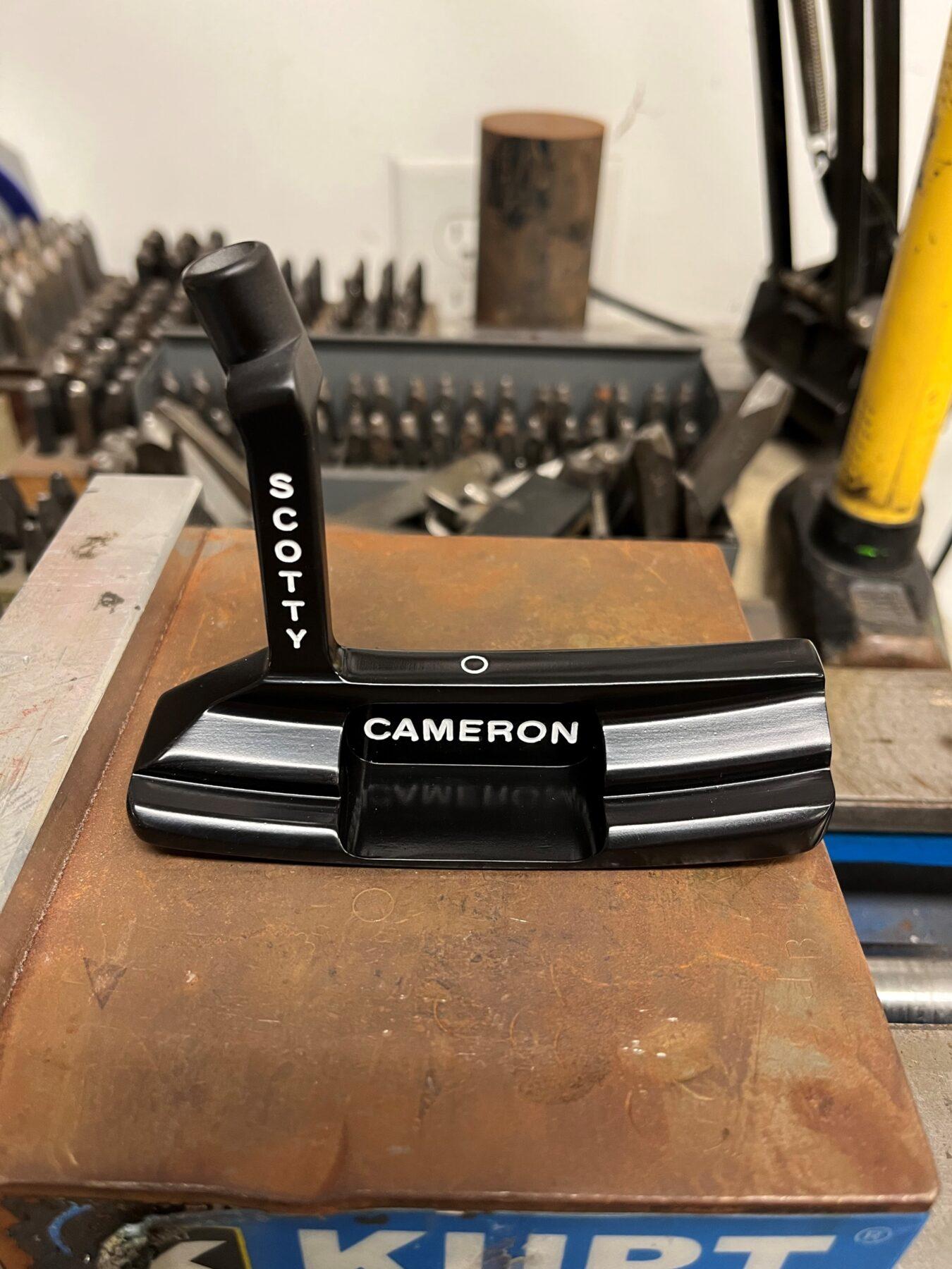 Black Bore Satin shown on putters