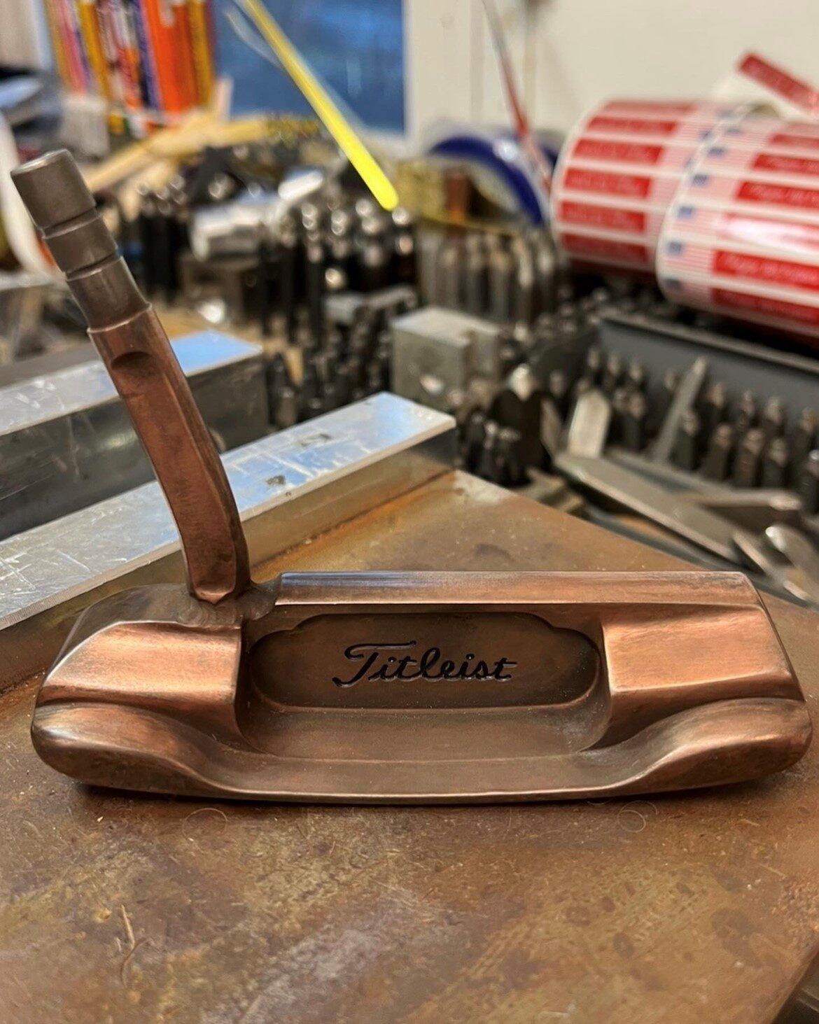 Dirty Penny shown on putters