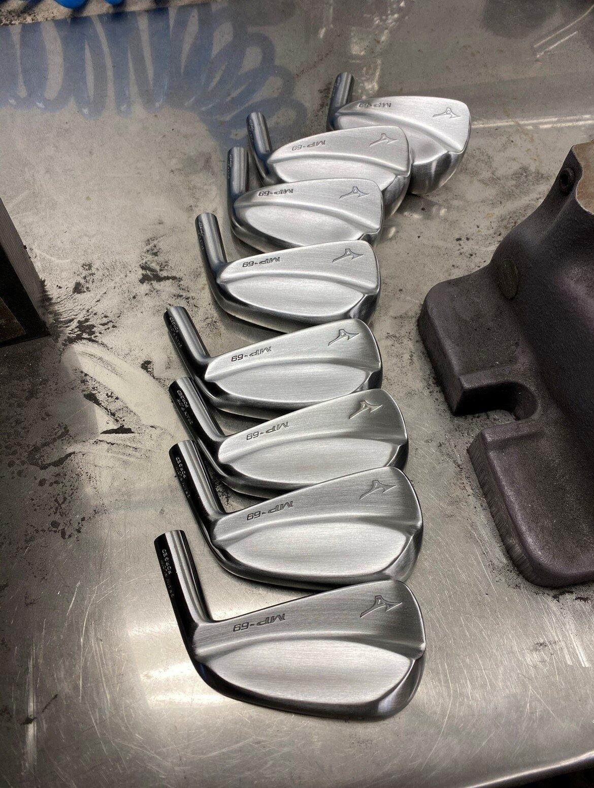 Tour Raw shown on irons