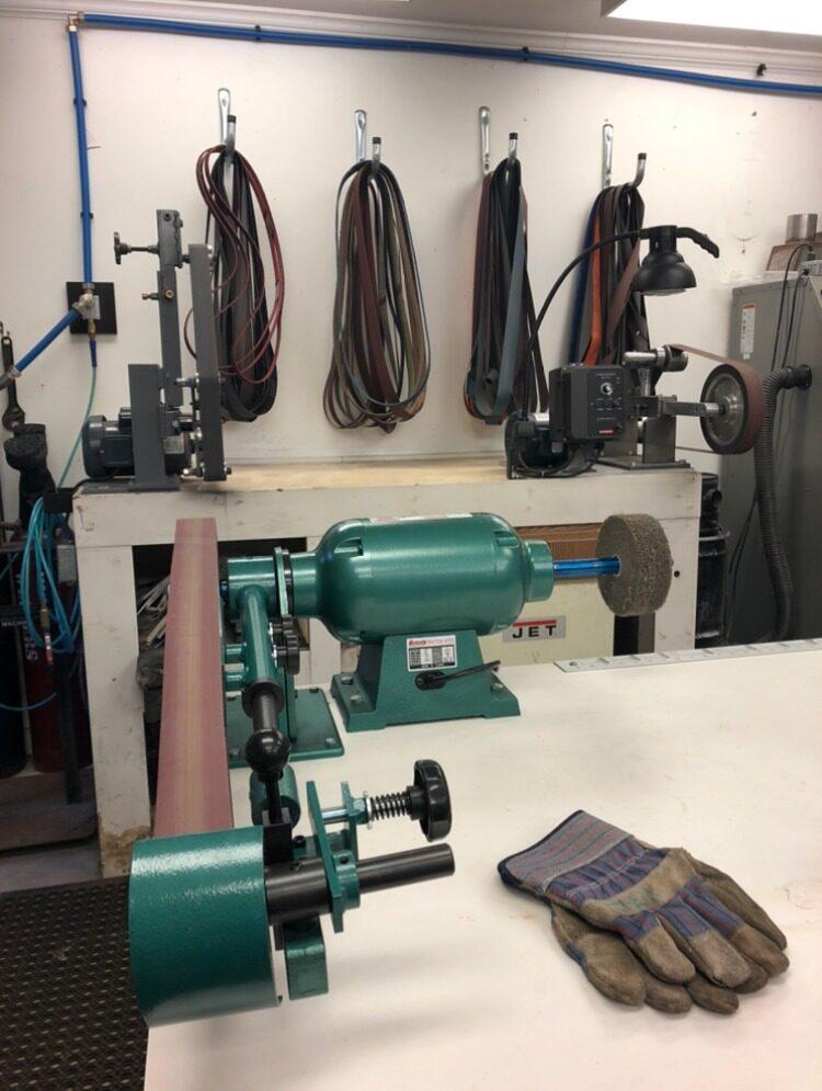 Inside the Flanigan Bilt workshop in Burton, Ohio